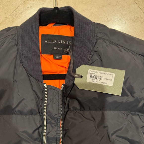 ALL SAINTS Bomber Flight Jacket - Picture 6 of 9